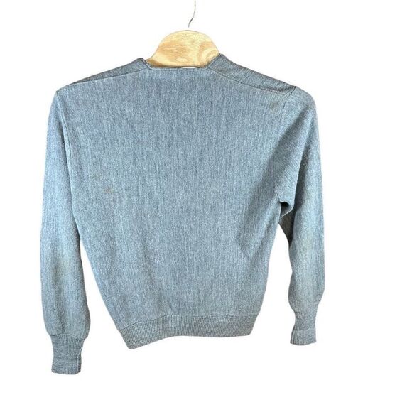 Vtg Grandpa Sweater Golf Grungy Academia Dirty Old Man Wool Cardigan XL Arnold P - Picture 2 of 7